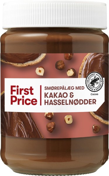 First Price Smørepålæg Kakao & Hasselnødder