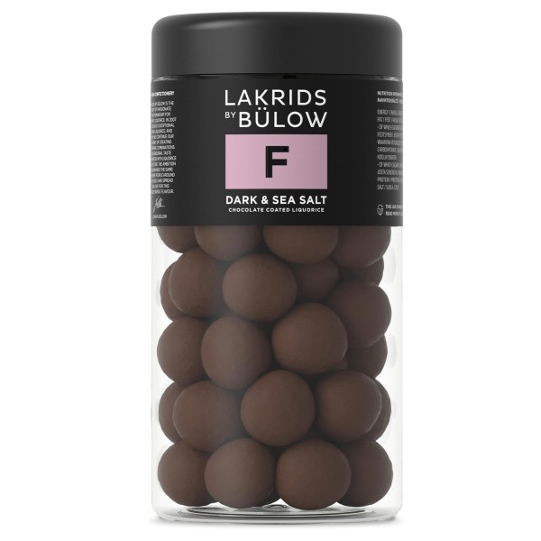 Lakrids by Bülow F - Dark & Sea Salt groß