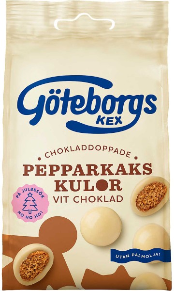 Göteborgs Pepparkakskulor Vit Choklad