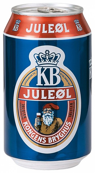 KB Juleøl Hvidtøl 0,33l (EINWEG)