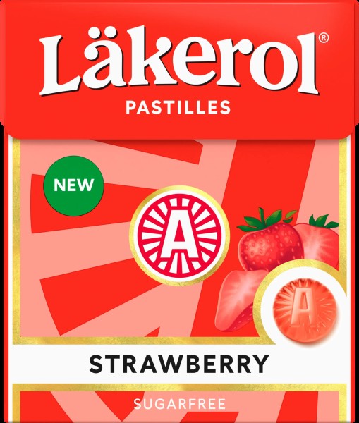 Läkerol Pastiller Strawberry