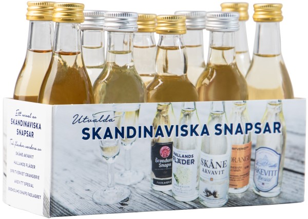 Skandinaviska Snapsar 10 x 50ml