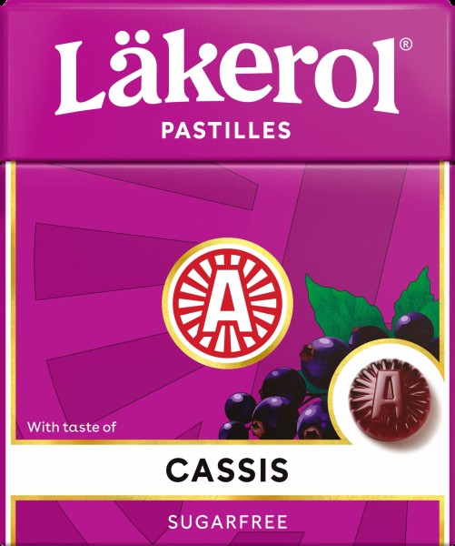 Läkerol Pastiller Cassis