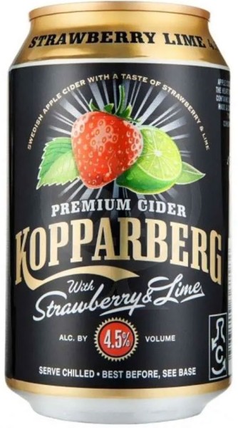 Kopparberg Cider Strawberry & Lime 4,5% (EINWEG)