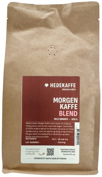 Hedekaffe Morgen Kaffe Blend Bohnen