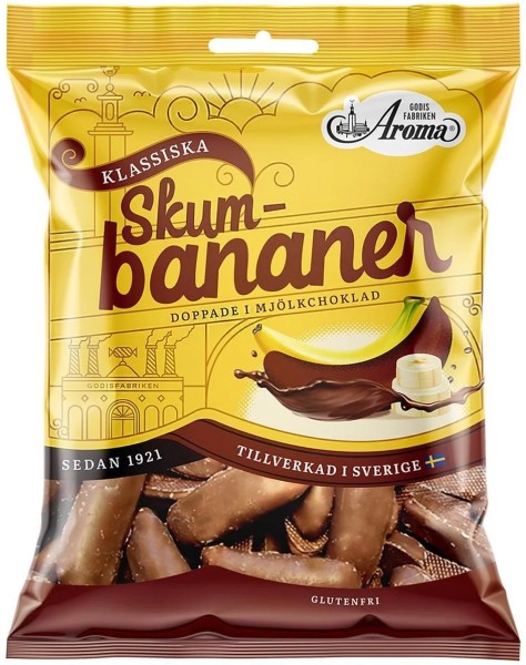 Aroma Godis Skum Bananer Choklad