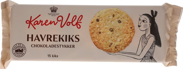 Karen Volf Havrekiks Schokostückchen